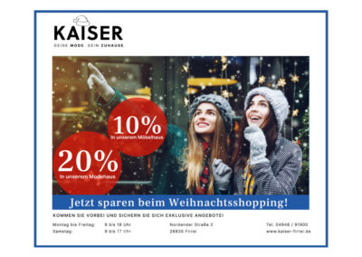 Weihnachts-Shopping