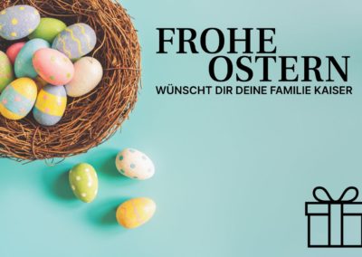 Wir wünschen Frohe Ostern!