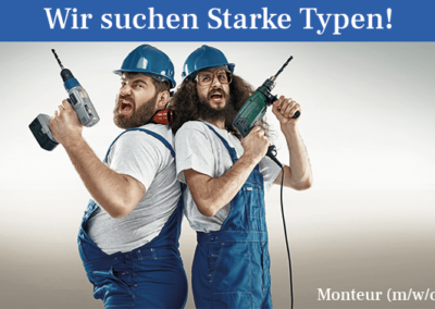 Wir suchen starke Typen!