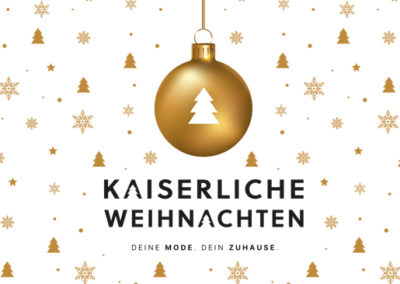 Großes Weihnachtsshopping